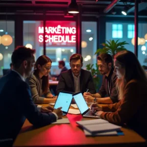 Create a Marketing Schedule