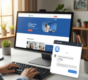 Intercom Chat with Visitors in Real-Time