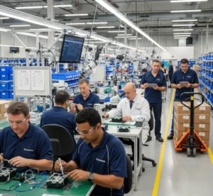 Manufacturing Is One Of Industries Growing Through Outsourcing