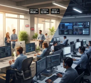 Time Zone Advantage for Round-the-Clock Operations