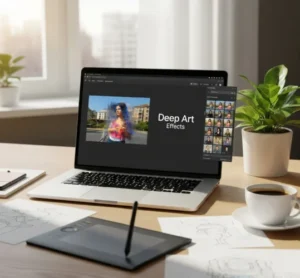 Deep Art Effects for Graphic Design and Photo Editing
