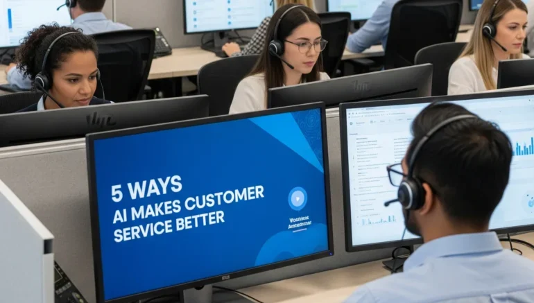 5 Ways AI Makes Customer Service Better 5 Ways AI Makes Customer Service Better