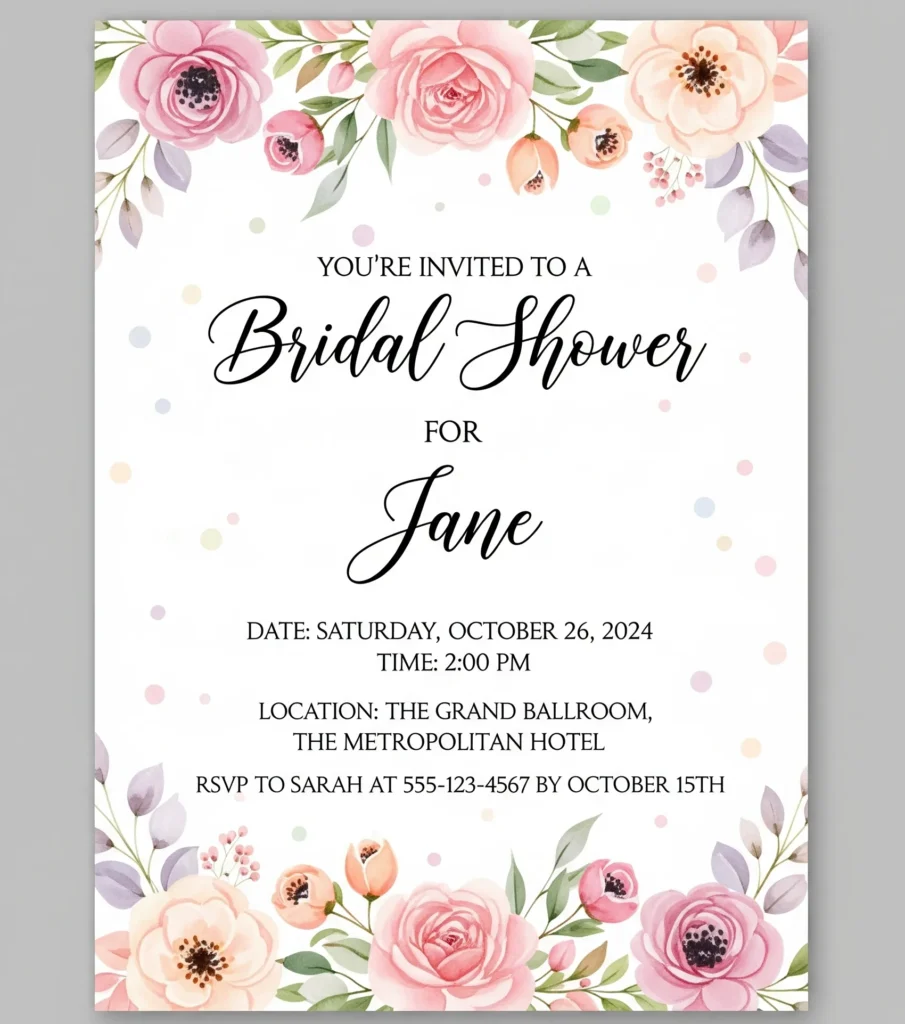 Bridal Shower