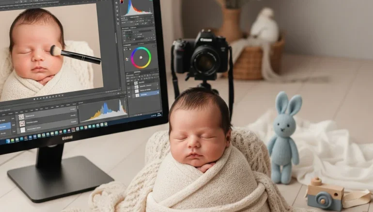 Step by Step Guide to Newborn Photo Editing Techniques