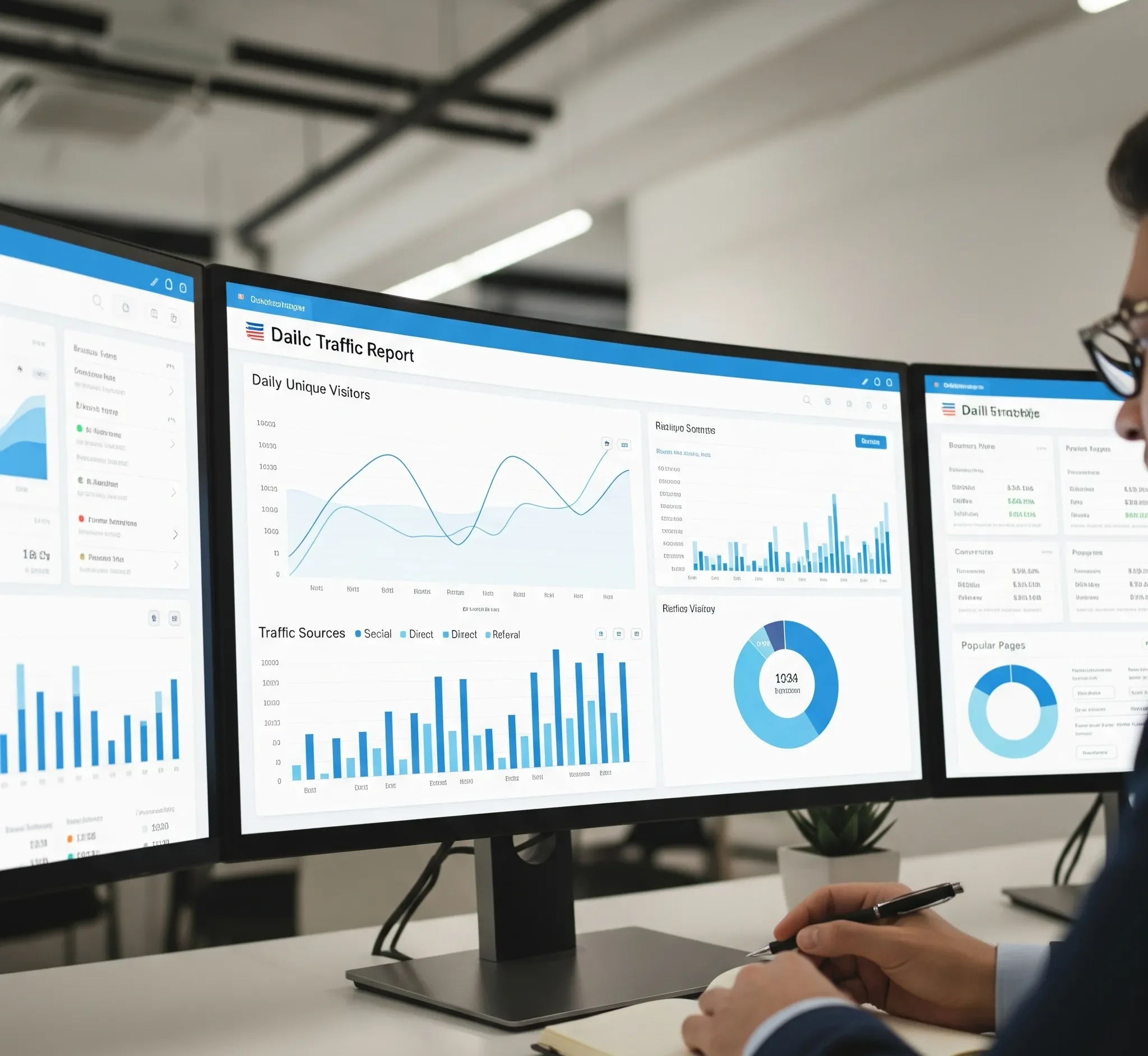Website Traffic Reports