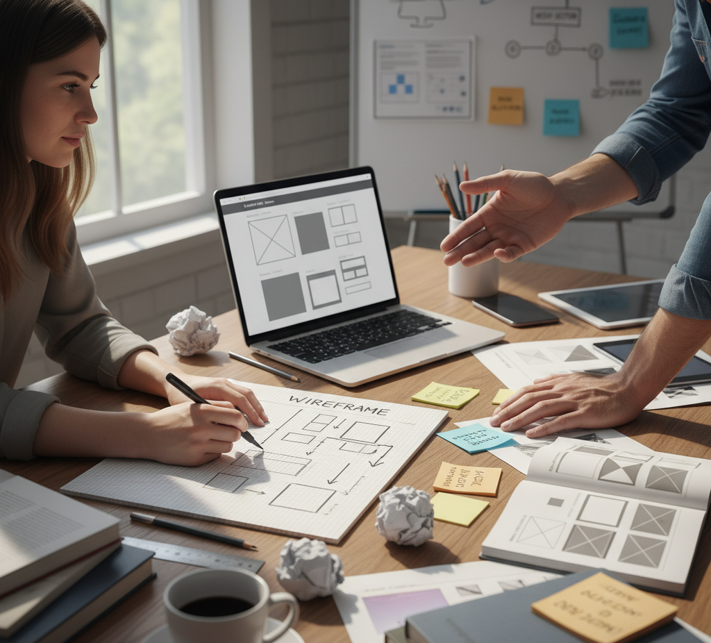 Wireframing & Layout Planning